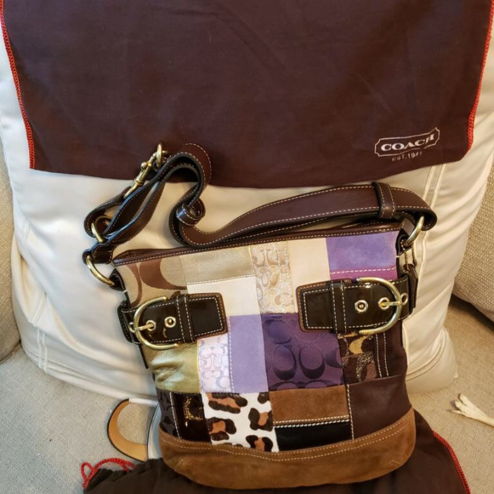Authentic Coach patchwork - Picture 2 of 2